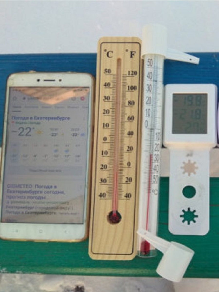 Термометр оконный Термогигрометр электронный